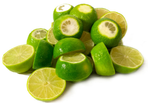 Limoen half gesneden (PRE-CUT LIMES) 1000G
