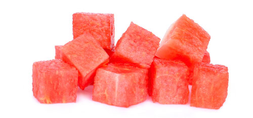 Watermeloen *blok* (Watermelon dice) kg