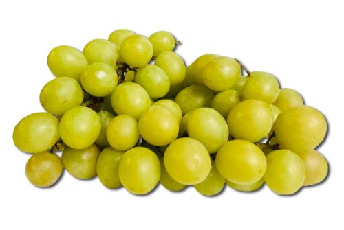 Druiven wit  (SEEDLESS WHITE GRAPES) per 500 gr