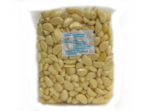 Knoflook schoon gepeld (PEALED GARLIC) per  kg