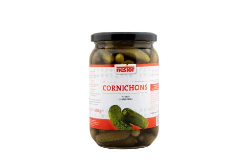 Augurken/cornichons 380 gram pot