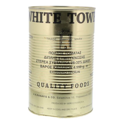 Tomaten Puree (White Tower) p/blik a 4550gr