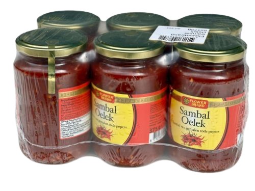 Sambal Oelek 12x360 gram pot