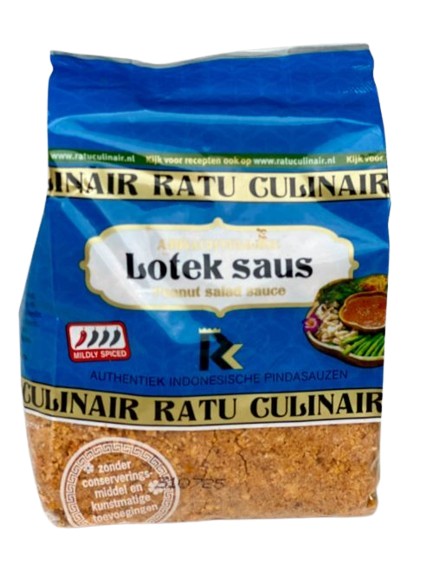 Loteksaus Ratu Culinair (ind. pindasaus) 400 gram