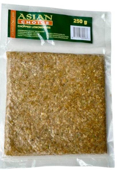 Sereh fijngehakt (lemongrass chopped and frozen) diepvries kg