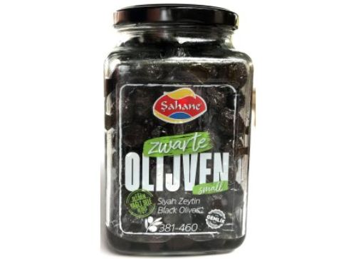 Zwarte Olijven ZP Pot 900 gram