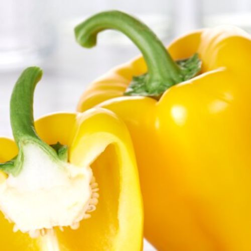 Bell Pepper Yellow Pizza (paprika) pre-cut per kg