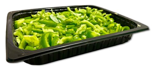 Bell Pepper Green Pizza (paprika) pre-cut 1000G