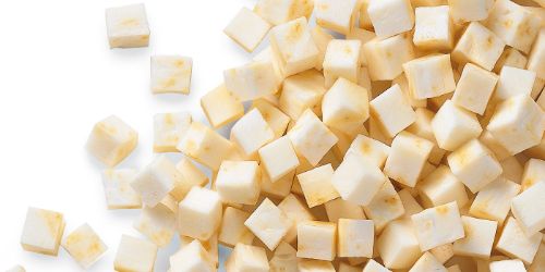 Knolselderij blokjes (CELERIAC DICES) per kg