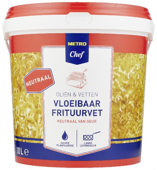 Vloeibaar Neutraal Frituurvet 10 L